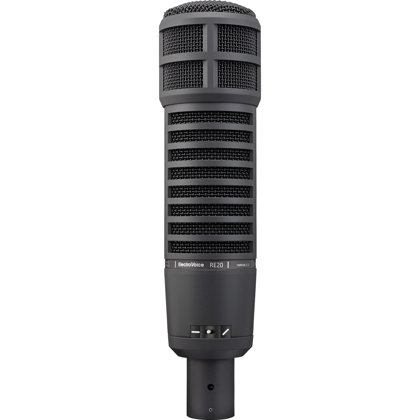 1606839957EV_RE20_Black_Front_JPG RE20-BLACK Broadcast announcer’s Microphone with Variable‑D - Image 1