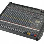 dynacord powermate 1600 3 – 16 channel compact powered mixer