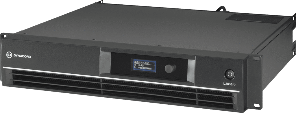 dynacord l1800fd eu dsp power amplifier