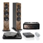 ClearaudioxHiFi RosexSonus Faber Lumina V Amator Loudspeakers x RS520 All-in-One Amplifier & Concept Signature MM Turntable System