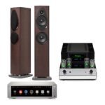 HiFi RosexMcIntoshxSonus Faber Sonetto III G2 Floorstanding Speakers x MA252 Hybrid Integrated Amplifier x RS250A Complete HiFi Network Streamer