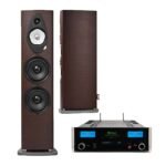 Sonus Faber Sonetto V G2 Floorstanding Speakers x MSA5500 2-Channel Streaming Integrated Amplifier