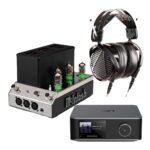 LCD-5 Planar Magnetic Headphone x MHA200 Vacuum Tube Headphone Amplifier X WiiM Ultra Music Streamer