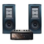 Coax 411 Bookshelf Speakers x RS520 Advanced All-in-One Network Streamer