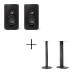Duetto Active Stereo Wireless Loudspeaker x Duetto Speaker Stands