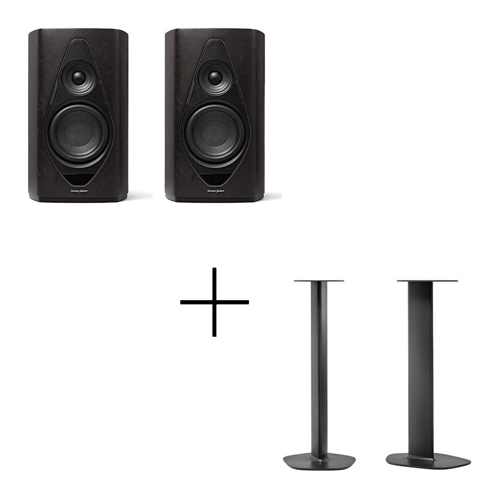 1 Duetto Active Stereo Wireless Loudspeaker x Duetto Speaker Stands - Image 1