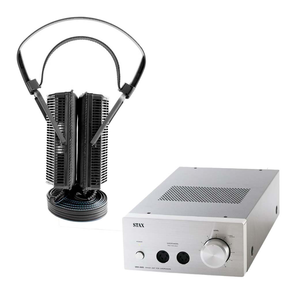 1 SR-L300 Electrostatic Headphones x SRM-400S Headphone Amplifier - Image 1