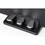Alesis AHB-1 Wooden Piano Stand w/ 3 Pedals and Bench - Image 4