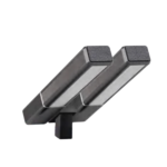 Dual RodsSquared Conference Mic Pole (240mm, Silver gray) D629A