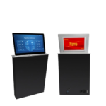 15.6 / 1.3 / 18.5 FullHD Condenser Ultra-thin Conference Terminal with Lifting Monitor & Nameplate D 615P