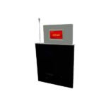 21FullHD CondenserUltra-thin Conference Terminal with Lifting Monitor & Nameplate D621PT