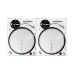 Pioneer DJ PLX-500 White Direct Drive DJ Turntable – (Pair)