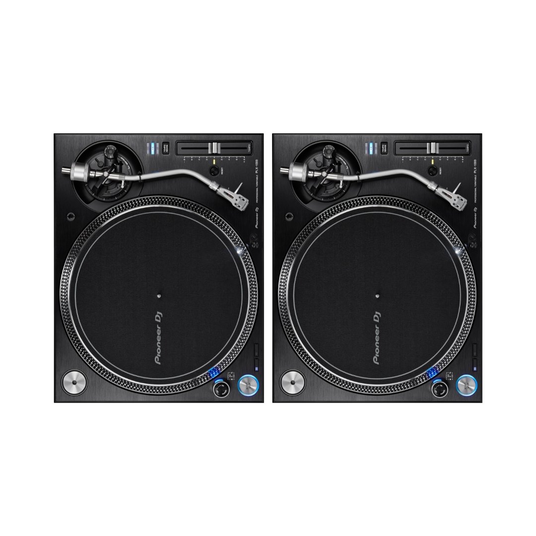 1 Pioneer DJ PLX-1000 Professional Direct Drive DJ Turntable (Pair) - Image 1