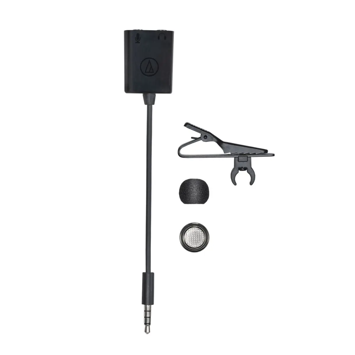 1 Audio Technica ATR3350XiS Condenser Lavalier Microphone - Image 1