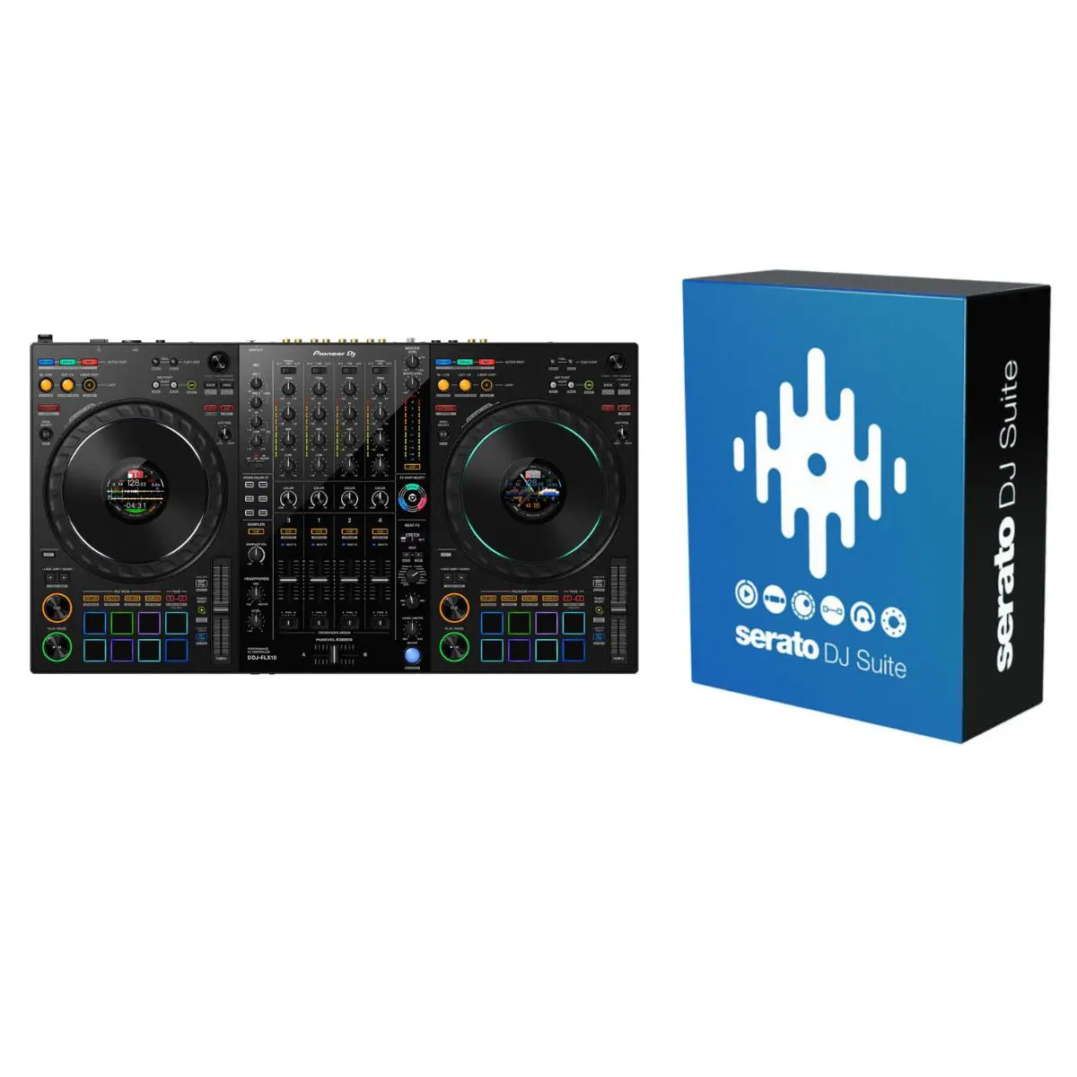 1 Pioneer DJ DDJ-FLX10 DJ Controller + Serato DJ Suite Software - Image 1