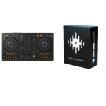 Pioneer DJ DDJ-FLX4 DJ Controller + Serato DJ Pro Bundle
