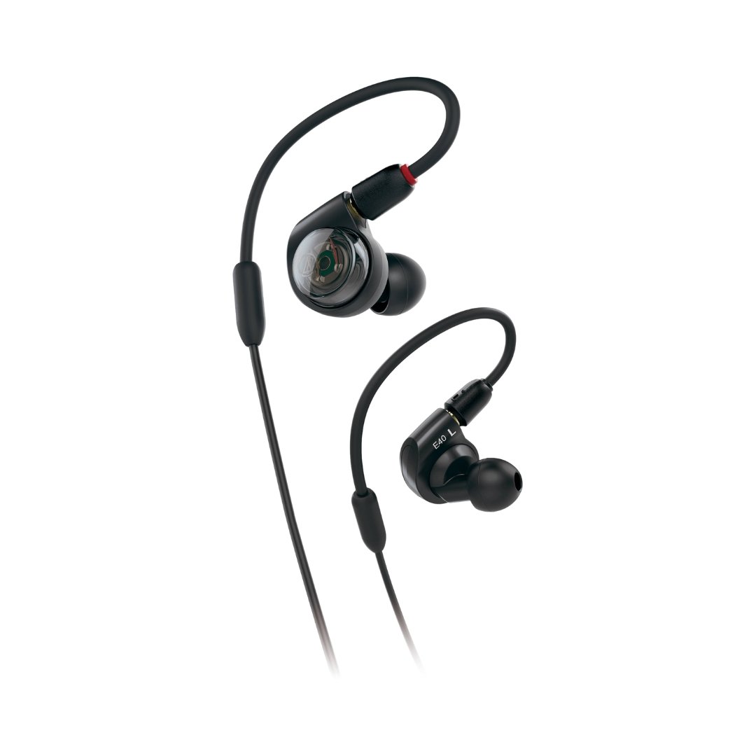 1 Audio-Technica ATH-E40 Professional In-Ear Monitor Headphone - Image 1