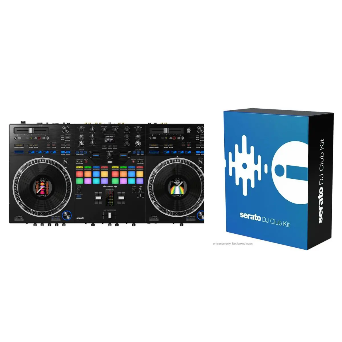 1 Pioneer DJ DDJ-REV7 + Serato Club Kit - Image 1