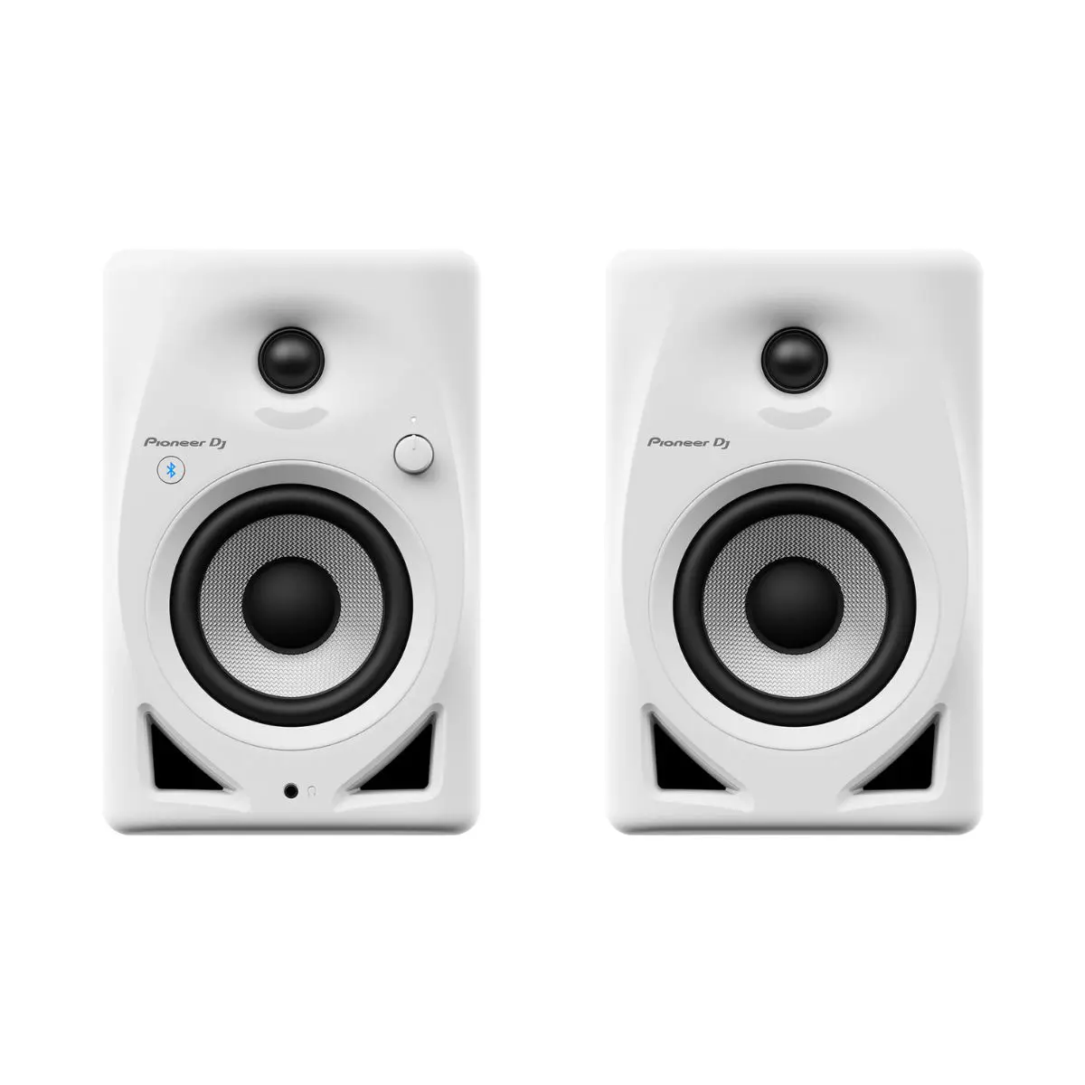 1 Pioneer DJ DM-40D-BT 4-inch DJ Monitor Speakers with Bluetooth – White - Image 1
