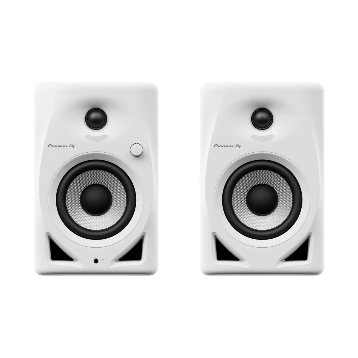 1 Pioneer DJ DM-40D 4-Inch Desktop Monitor Speaker – White - Image 1