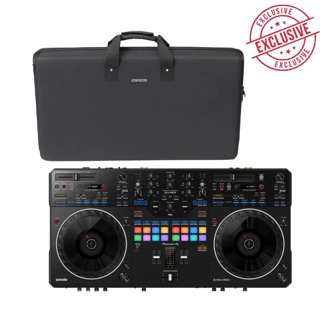 1 Pioneer DJ DDJ-REV5 DJ Controller with Magma Case - Image 1