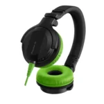 Pioneer DJ HDJ-CUE1 – Black + Green Color HC Bundle