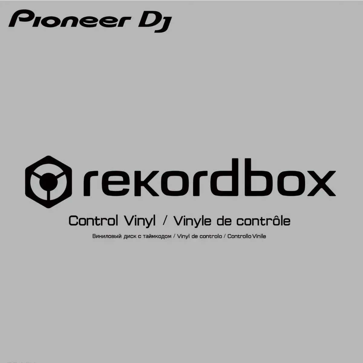 1 Pioneer DJ Rekordbox Control Vinyl Transparent – RB-VD1-CL/WL (Pair) - Image 1