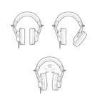 Audio-technica ATH-M20x Closed-Back Monitor Headphone - Image 2