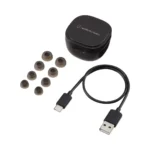Audio-Technica ATH-SQ1TW Wireless Earbuds – Black - Image 5
