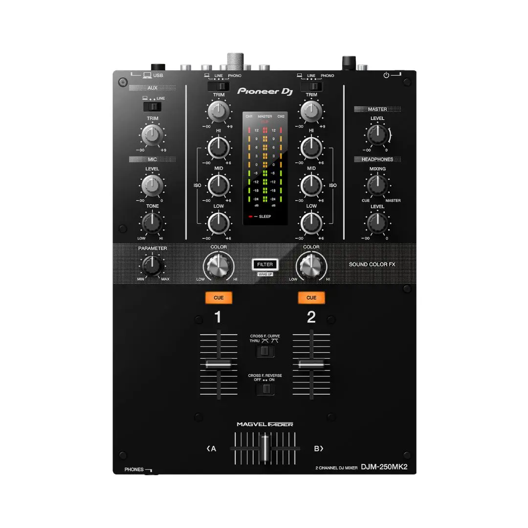 e55e6 Pioneer DJ DJM-250MK2 2-channel DJ Mixer - Image 1