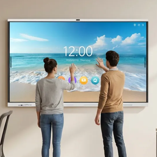 3-copy.png RK 3588 Motherboard Interactive Panel with AI Binocular Camera, Google EDLA, 4K Ultra HD, Optical Bonding, Android 15, All-in-One Smart Collaboration Display for Education & Enterprise - Image 1