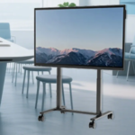 Electric Mobile Stand for Interactive Panel